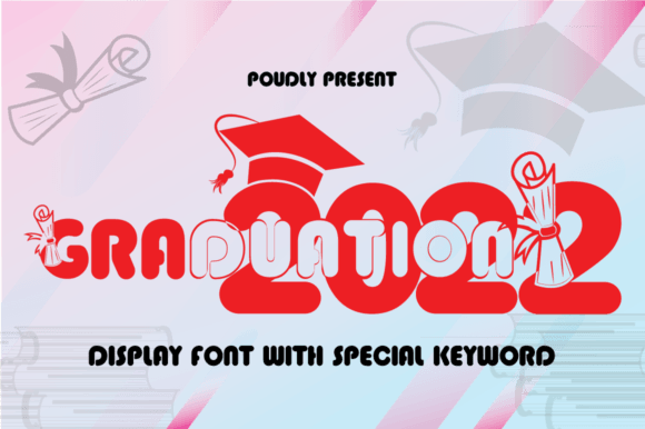 Graduation Font - Preview 1