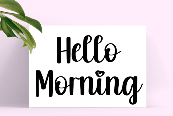 Hello Holiday Font - Preview 1