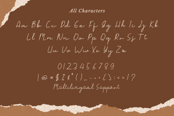 Kanfala Arlana Font PNG with transparent background - Preview 5