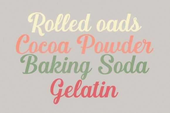 Meldina Font font preview - 3