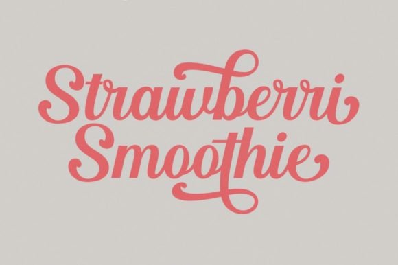 Meldina Font font preview - 4