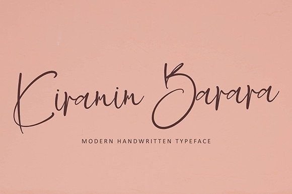 Renatha Joelia Font PNG with transparent background - Preview 2