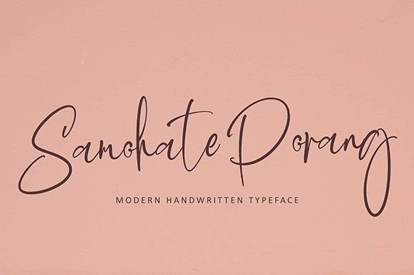 Renatha Joelia Font PNG with transparent background - Preview 4