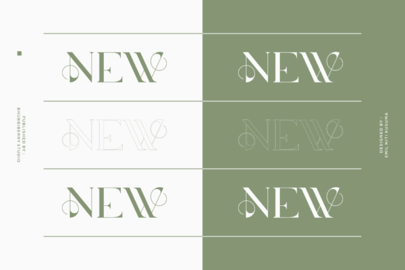 Restless Heart Font PNG with transparent background - Preview 1