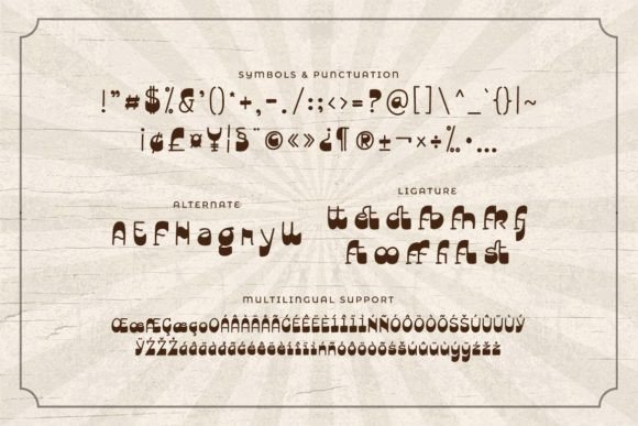 Bikerstone Font - Preview 2