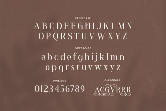 Charivist Font - Preview 1