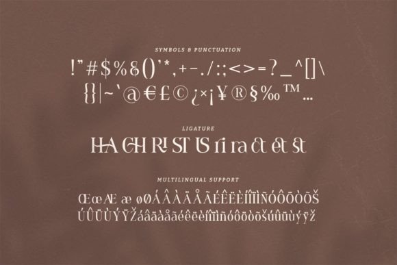 Charivist Font - Preview 2
