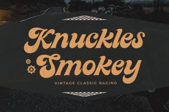 East Garage Font PNG with transparent background - Preview 4