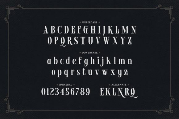 Farollidge Font - Preview 1