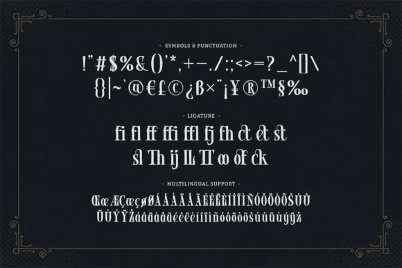 Farollidge Font - Preview 2