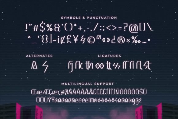 Galeti Font PNG with transparent background - Preview 2