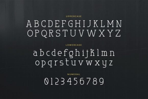Monogamy Font PNG with transparent background - Preview 1