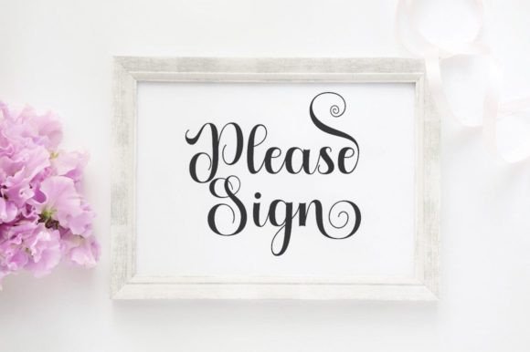 Onetha Font PNG with transparent background - Preview 2