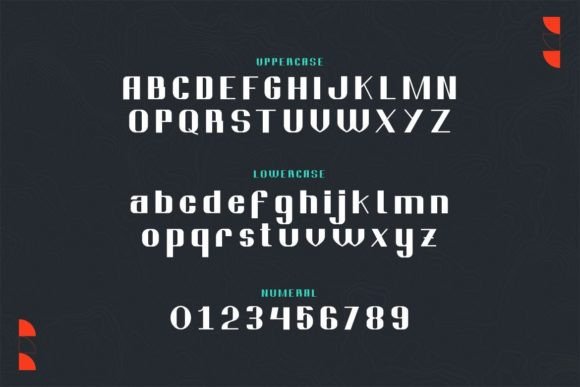 Oreatives Font PNG with transparent background - Preview 1