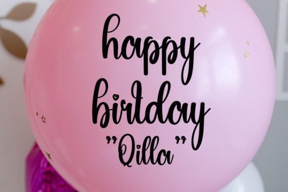 Qilla Font PNG with transparent background - Preview 1