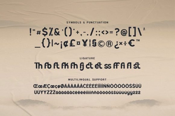 Ragster Font PNG with transparent background - Preview 2