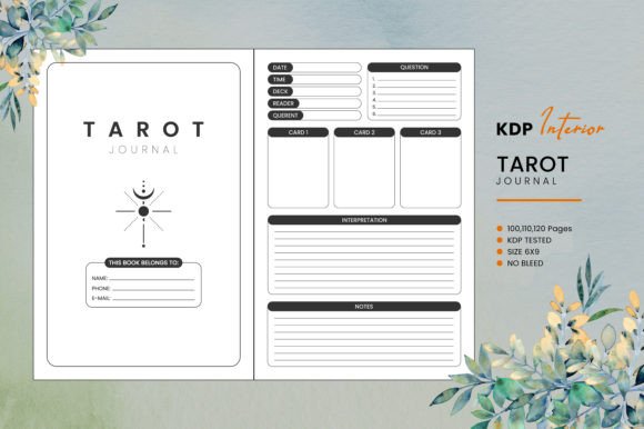 Tarot Journal – KDP Interior
