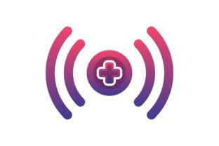 Live Medical Logo Gradient Design Graphic by Artcuboy · Creative Fabrica