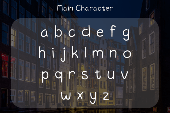 Lonelynight Font PNG with transparent background - Preview 2