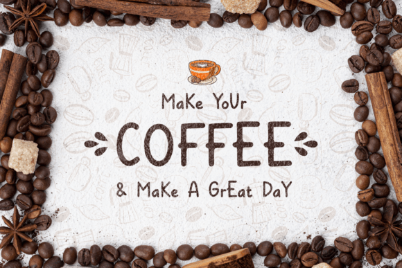 Machiato Font PNG with transparent background - Preview 5