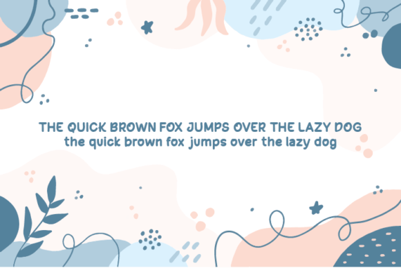 Pearch Juices Font PNG with transparent background - Preview 3
