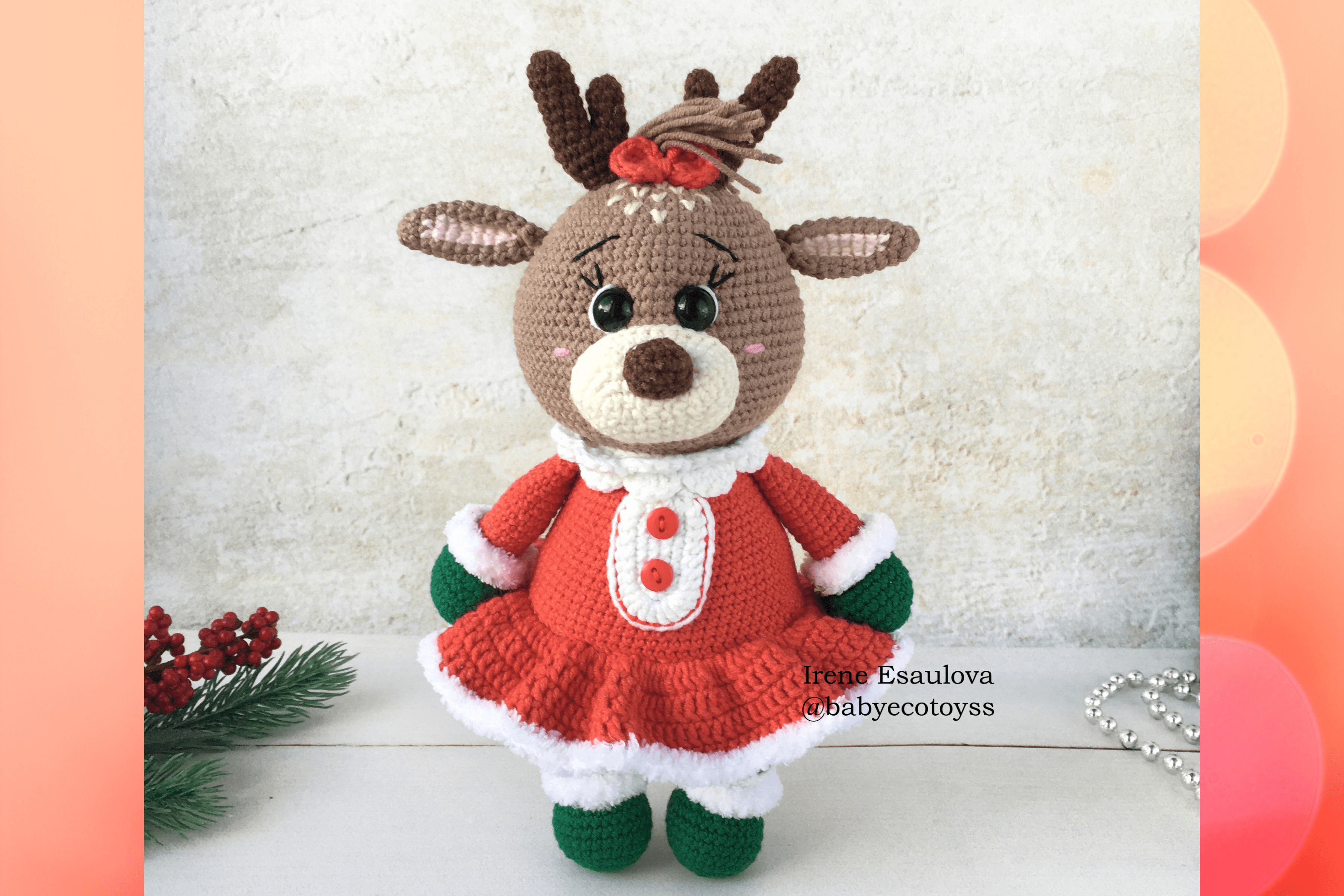 Reindeer Stuffed Toy