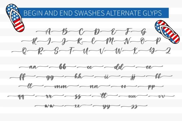 All American Girl Font - Preview 2