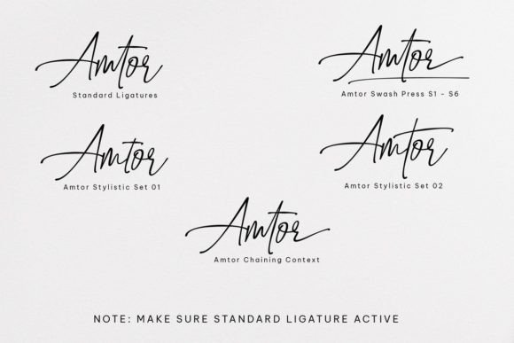 Amtor Font - Preview 5