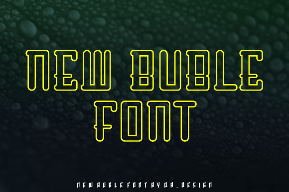 Bigo Jump Line Font - Preview 1