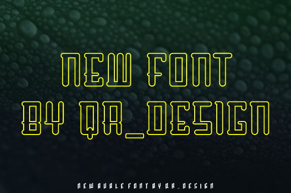 Bigo Jump Line Font - Preview 2