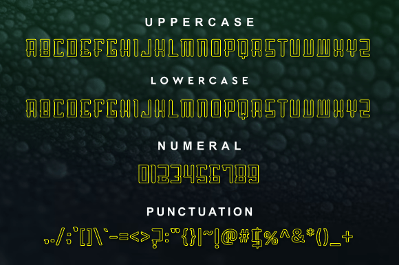 Bigo Jump Line Font - Preview 3