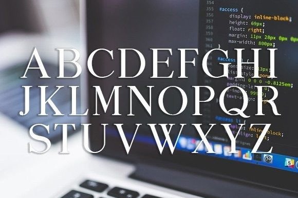 Cyber Hashtags Font - Preview 1
