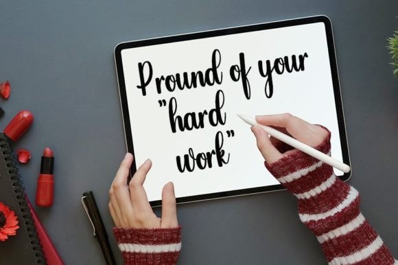 Handwritting Font - Preview 2