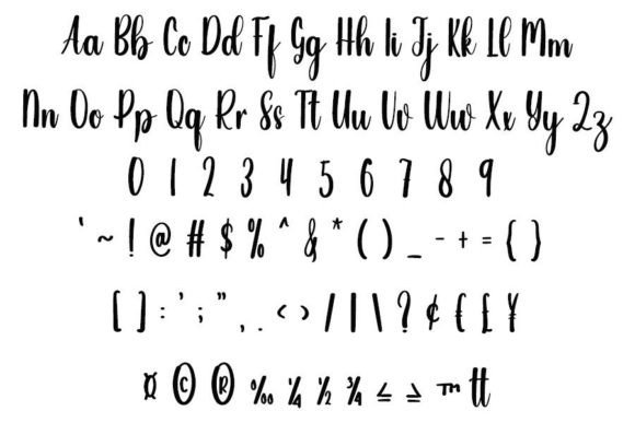 Handwritting Font - Preview 4