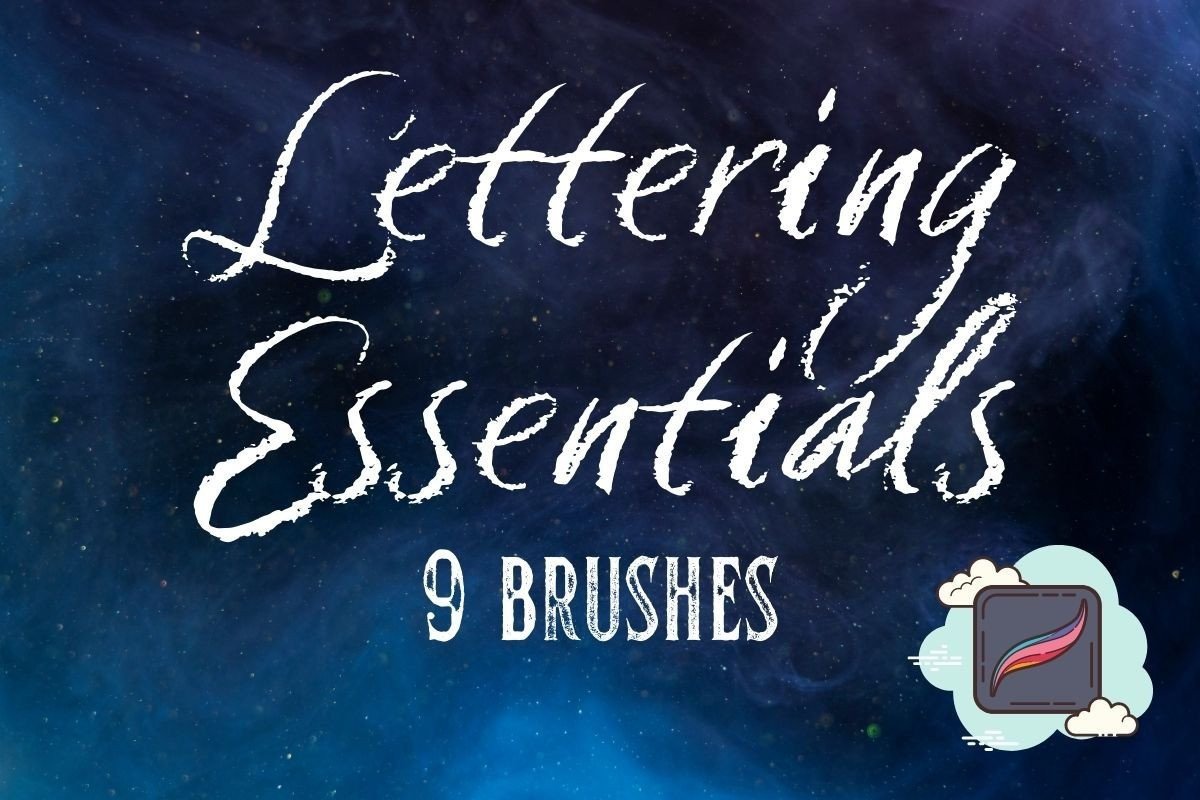 Lettering Calligraphy Brushes Procreate