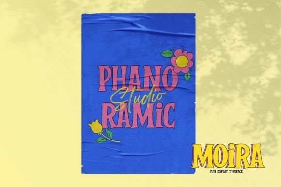 Moira Font font preview - 1