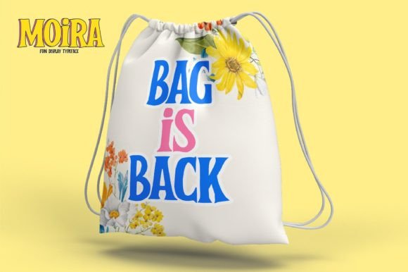 Moira Font font preview - 3