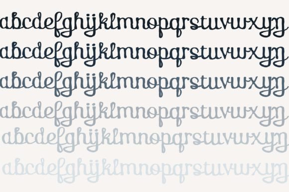Peppermill Font PNG with transparent background - Preview 4