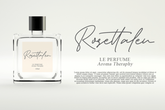 Rontagene Font PNG with transparent background - Preview 3