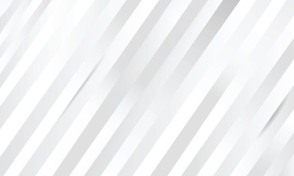 Silver White Stripes