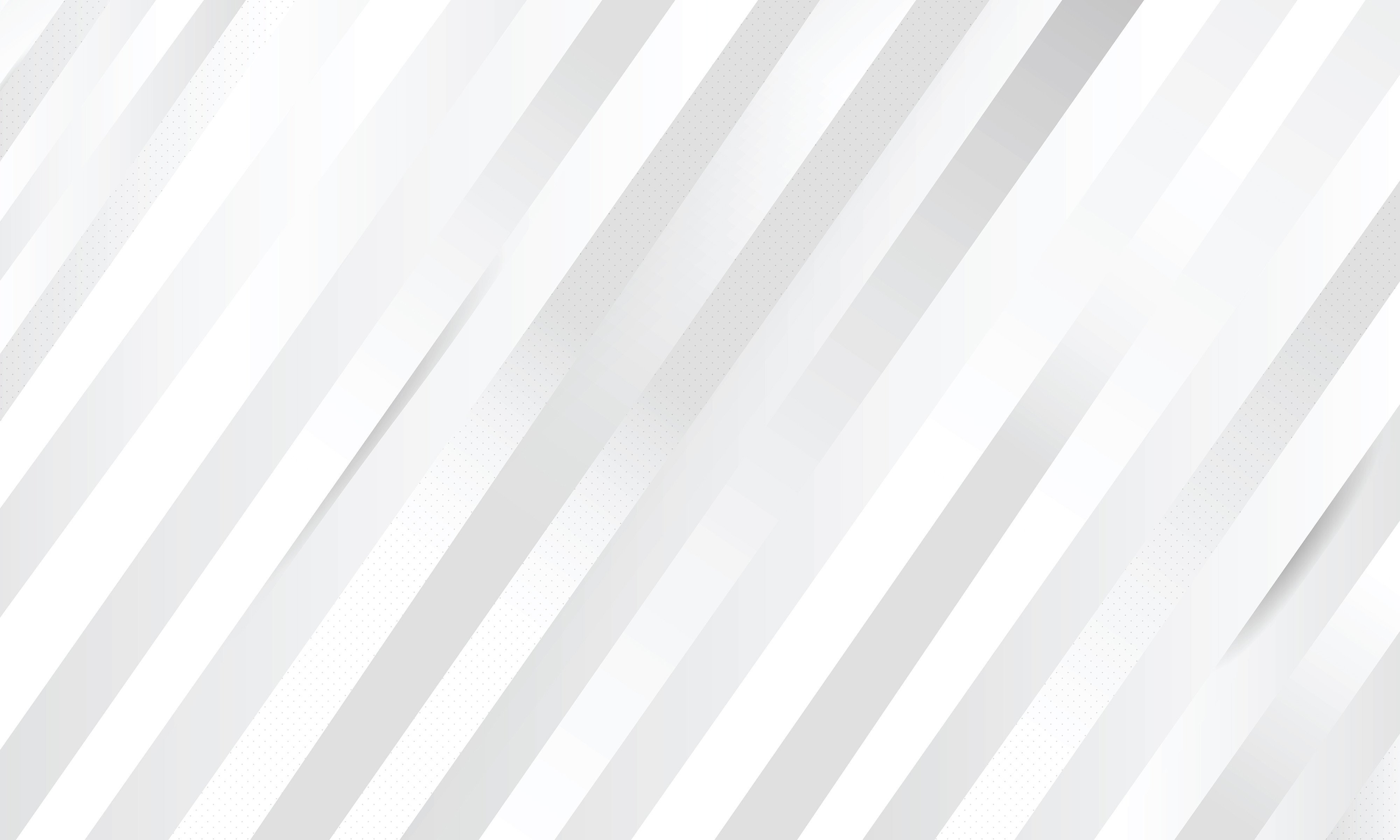 Silver White Stripes
