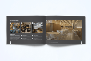 A5 Interior Design Portfolio Template Graphic by Unicode Studio ...