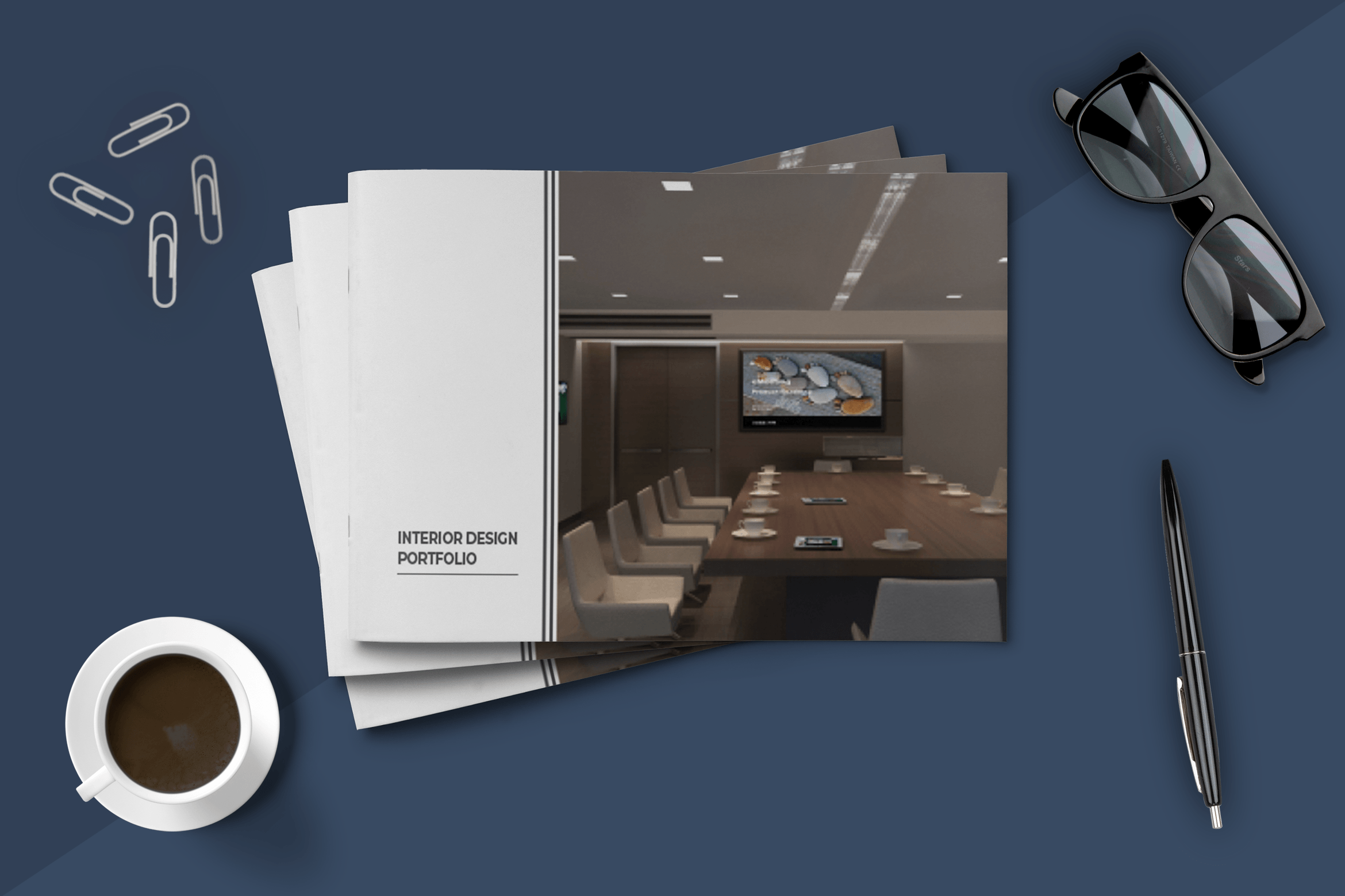 A5 Interior Design Portfolio Template Graphic by Unicode Studio ...