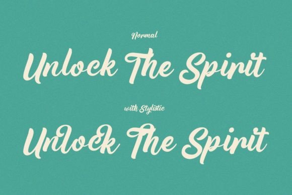 Anfrisha  Font - Preview 3