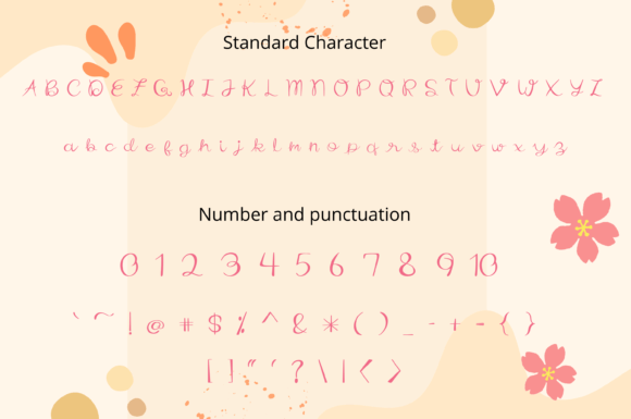 Apricot Sweet Font - Preview 1