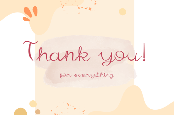 Apricot Sweet Font - Preview 6