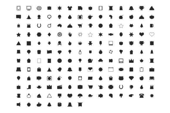 Bam's Dings Font - Preview 1