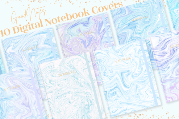 Blue Marble GoodNotes Cover Template - GoodNotes