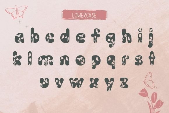 Butterfly Font - Preview 2