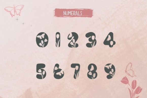 Butterfly Font - Preview 3